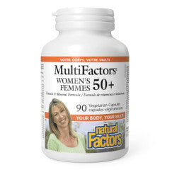 Buy Natural Factors MultiFactors Women 50+ Online in Canada at Erbamin.