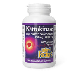 Buy Natural Factors Nattokinase Online in Canada at Erbamin.