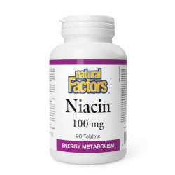 Buy Natural Factors Niacin Online in Canada at Erbamin.