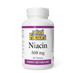 Buy Natural Factors Niacin Online in Canada at Erbamin.