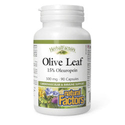 Buy Natural Factors Olive Leaf Online in Canada at Erbamin.