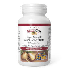 Buy Natural Factors Organic MacaRich Online in Canada at Erbamin.