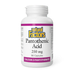 Buy Natural Factors Pantothenic Acid Online in Canada at Erbamin.