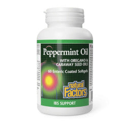 Buy Natural Factors Peppermint Oil Online in Canada at Erbamin.