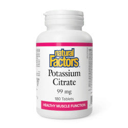 Buy Natural Factors Potassium Citrate Online in Canada at Erbamin.