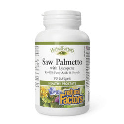 Buy Natural Factors Saw Palmetto with Lycopene Online in Canada at Erbamin.