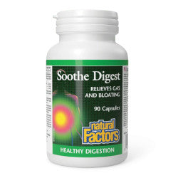 Buy Natural Factors Soothe Digest Online in Canada at Erbamin.