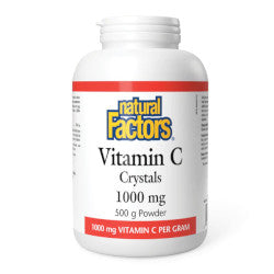 Buy Natural Factors Vitamin C Crystals Online in Canada at Erbamin.