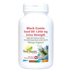 Buy New Roots Black Cumin Seed Oil Extra Strength Online in Canada at Erbamin