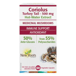 Buy New Roots Turkey Tail Coriolus Online in Canada at Erbamin.
