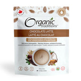 Buy Organic Traditions Chocolate Latte with Probiotics Online in Canada at Erbamin.