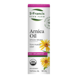 Buy St Francis Arnica Topical Oil Online in Canada at Erbamin.