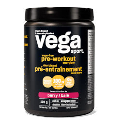 Buy Vega Pre Workout Energizer Sugar Free Berry Online in Canada at Erbamin.