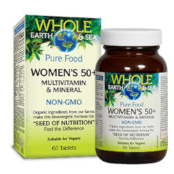 Buy Whole Earth & Sea Multivitamin Women 50+ Online in Canada at Erbamin.