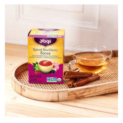 Buy Yogu Focus Spiced Blackberry Tea Online in Canada at Erbamin.