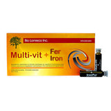 Buy Bio Lonreco Multi-Vit + Iron Ampoules Online in Canada at Erbamin