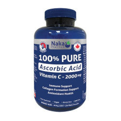 Buy Naka Platinum Ascorbic Acid Pure Online in Canada at Erbamin