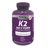 Buy Naka Platinum Vitamin K2 Menaquinone 7 Online in Canada at Erbamin