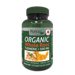 Buy Naka Platinum Whole Root Turmeric Organic Online in Canada at Erbamin