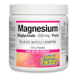 Buy Natural Factors Magnesium Bisglycinate Online in Canada at Erbamin