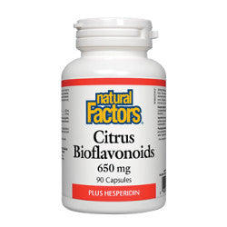 Natural Factors Bioflavonoids 650 mg - 90 Capsules