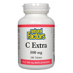 Natural Factors C Extra 500 mg - 180 Tablets