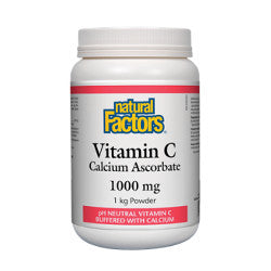 Natural Factors Vitamin C 1000 mg Crystals - 250 or 500 grams