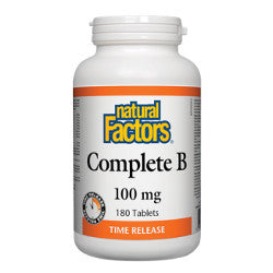 Natural Factors Complete B100 (Timed Release) - 90 Tablets