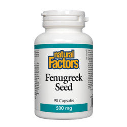 Natural Factors Fenugreek 500 mg - 90 Capsules