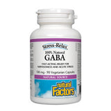Natural Factors GABA 100 mg - 90 Vegetarian Capsules