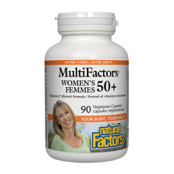 Natural Factors MultiFactors Women 50+ - 90 Capsules