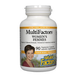 Natural Factors MultiFactors Womens - 90 Capsules
