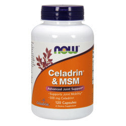 Now Celadrin 500 mg with MSM - 120 Capsules
