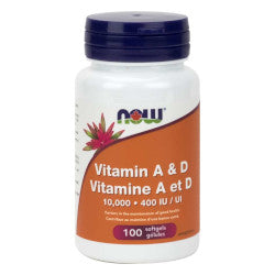 Buy Now Vitamin A & D Online in Canada at Erbamin