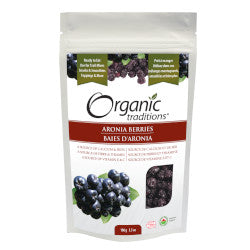 Buy Organic Traditions Aronia Berries Online in Canada at Erbamin
