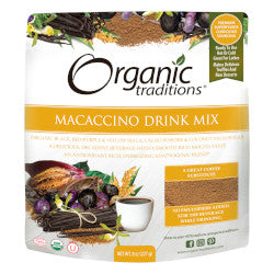 Buy Organic Traditions Macaccino Drink Mix Online in Canada at Erbamin
