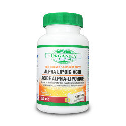 Organika Alpha Lipoic Acid 250 mg - 60 Capsules