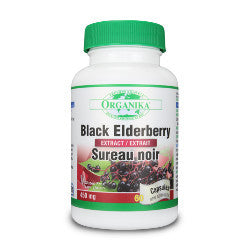 Organika Black Elderberry Extract 450 mg - 60 Capsules
