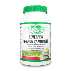 Organika Feverfew Extract 125 mg - 90 Capsules
