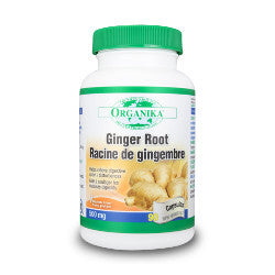 Organika Ginger Root Extract 500 mg - 90 Capsules