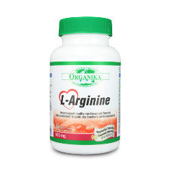 Organika L-Arginine 500 mg - 90 Capsules