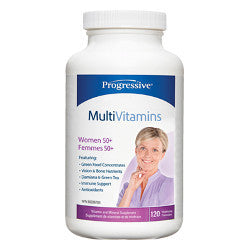 Progressive MultiVitamins Women 50+ - 120 Capsules