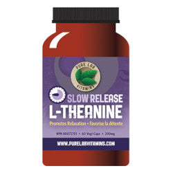 Buy Pure Lab L-Theanine Slow Release Online in Canada at Erbamin
