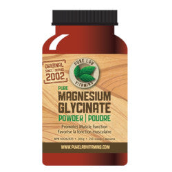 Buy Pure Lab Magnesium Glycinate Powder Online in Canada at Erbamin