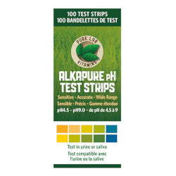 Buy Pure Labs Alkapure pH Test Strips Online in Canada at Erbamin