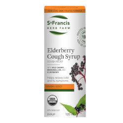 Buy St Francis Elderberry Cough Syrup Online in Canada at Erbamin