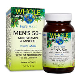 Buy Whole Earth & Sea Multivitamin Men 50+ Online at Erbamin